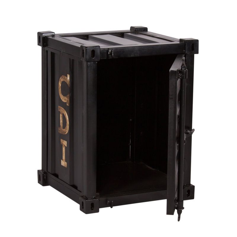 Mosquera 18'' W Metal Nightstand