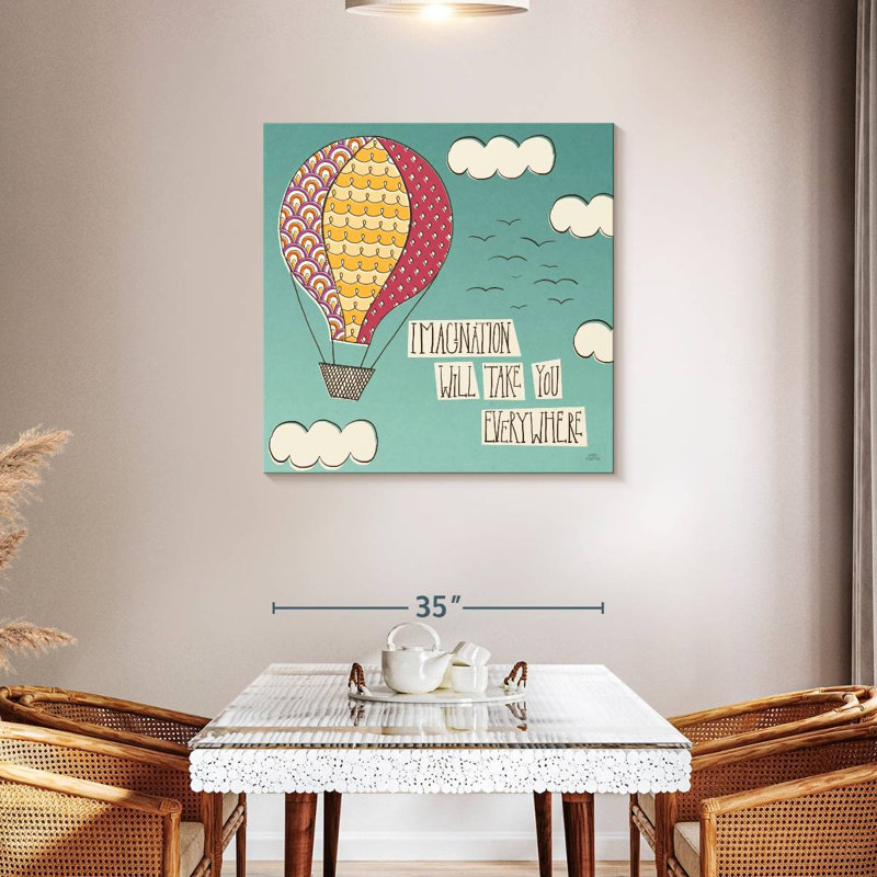 Tergel Up Up And Away Imagination Bright, 36" H x 36" W