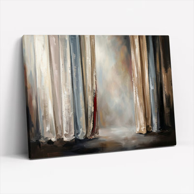 Ensemble de 1 rideau sur toile