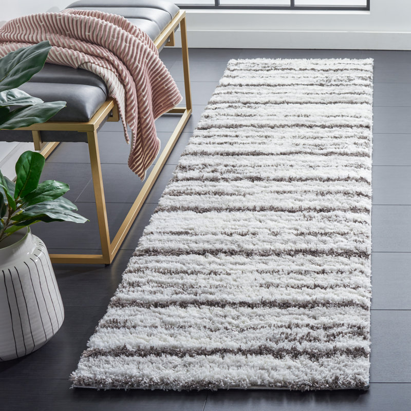 Davyan Performance Striped Rug, Runner 2'3" x 8'