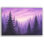 «Lavender Pines at Dusk», art mural sur toile