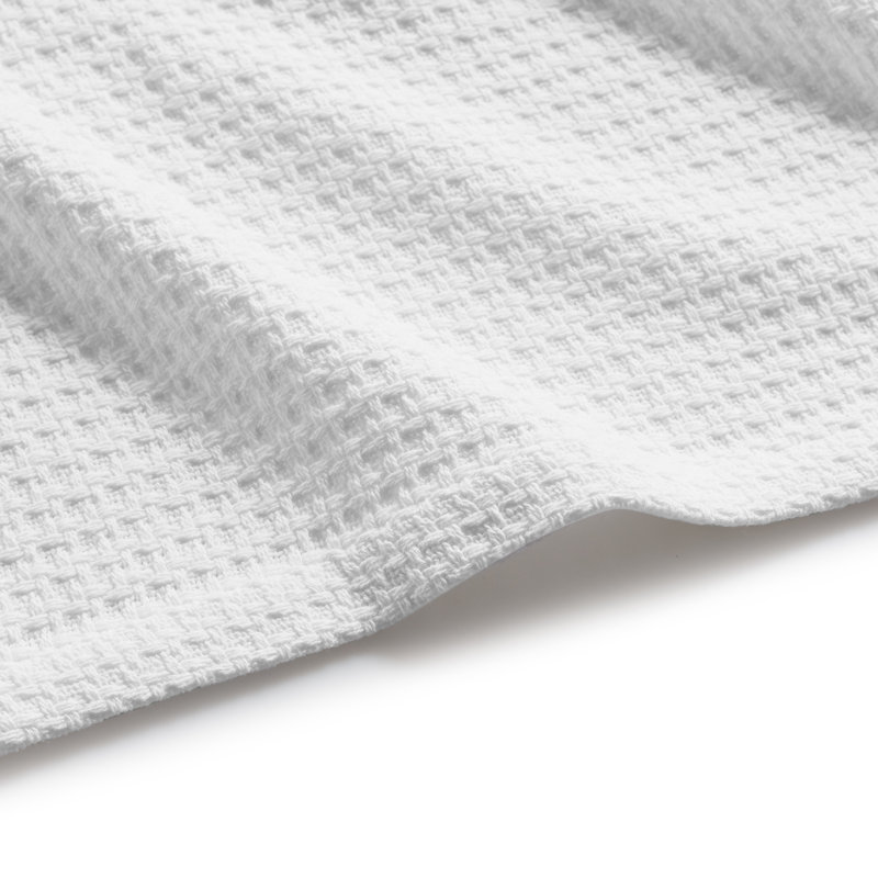 Hand Woven Blanket, White, King