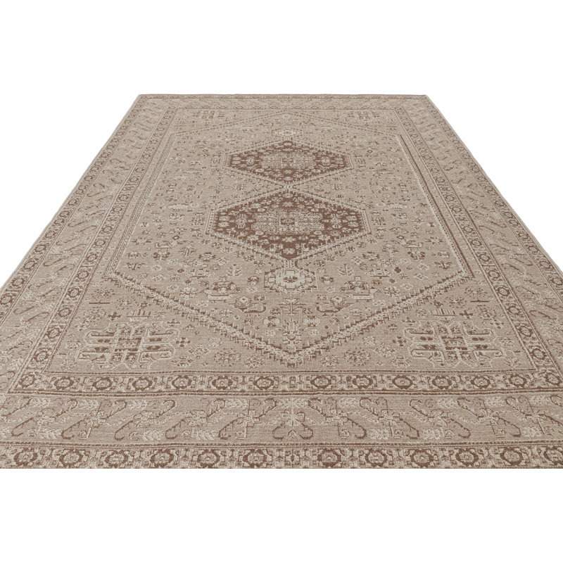 One-of-a-Kind 12'8"X9'4" Hand Knotted Area Rug