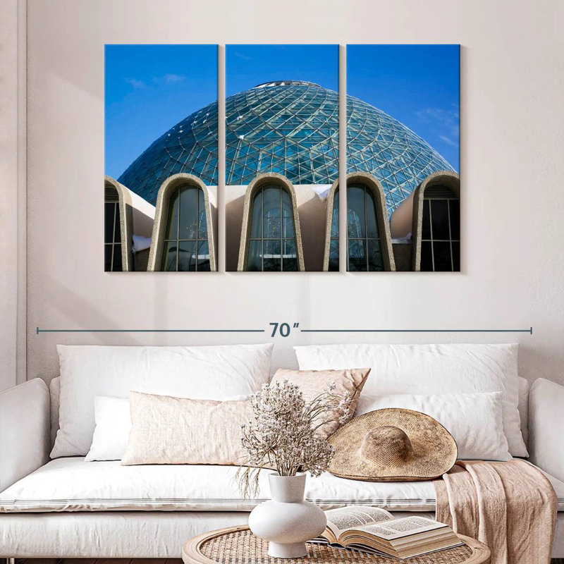 Mitchell Park Dome, 32" H x 50" W