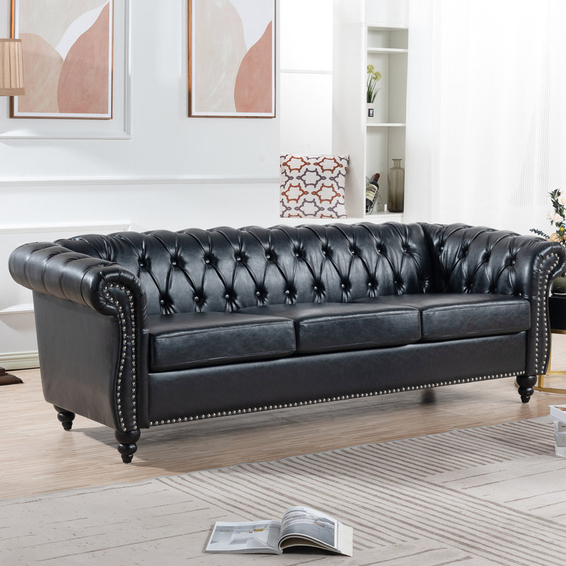 Upholstered 84.65 " Sofa