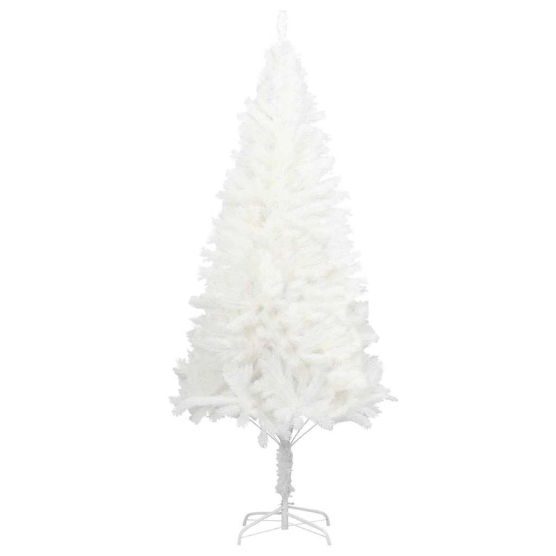 	vidaXL Artificial Christmas Tree Lifelike Needles White, 3.94ft H