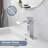 Single-Hole Single-handle Bathroom Faucet with Drain Assembly-94166613