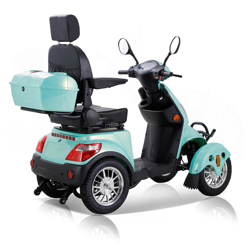 Scooters de mobilité pour personnes âgées Capacité de 500 lb Capacité de 800 W Scooter électrique de mobilité