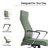 Hilton High-Back Ergonomic Faux Leather Executive Office Chair with Padded Arms, Swivel Base & Tilt Lock – Modern Adjustable Desk Chair for Home Office or Conference Room-1252281245
