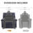 Oversized 44.5"W Upholstered Manual Rocking Recliner-1162036822-1201779261