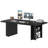 Hulste 70" Executive Desk, Black-1539722834