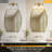 3 - Light Dimmable Bathroom Vanity Light With White Glass Shades-1760653955-1760653952-1760653983