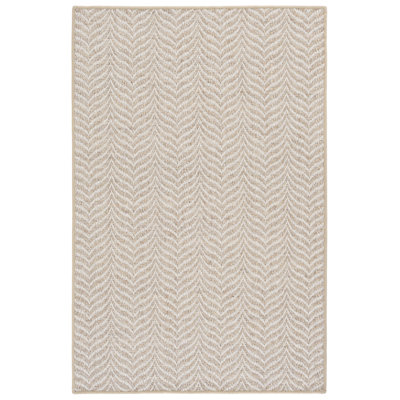 Palm Beach 330 70% Sisal; 20% Wool; 10% Latex Chevron Rug