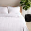 French Linen Box Stitch Quilted Sham Set-101837578-101837579