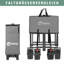 16cm H x 55cm W x 68cm D 200Kg Platform Trolley-86184263