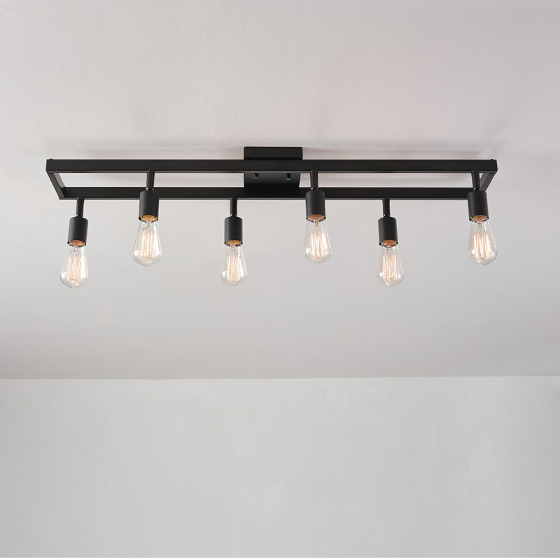 Weston 36 in. 6 -Light Fixed Track Kit with and