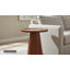  Table d'appoint en bois sculpté - Bois massif, finition naturelle et noire-919161034