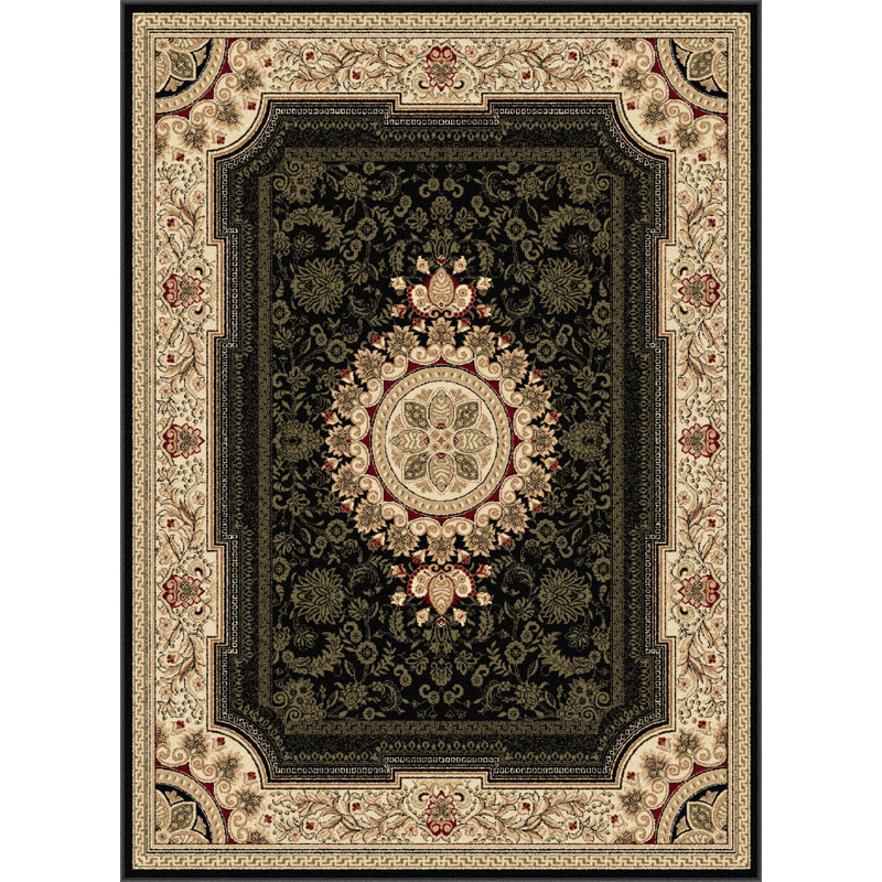 Tapis tissé à la machine Clarence, Rectangulaire 2 pi x 3 pi