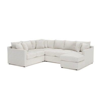Canapé modulaire en U à 3 pièces de 6 pièces 119 po Cecelia
