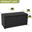 Grande boîte de rangement 120 gallons Balconera, noir-125239604-132786856