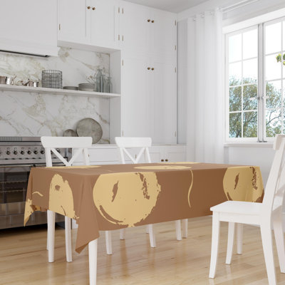 East Urban Home kitchen decoration, tablecloth, 140 x 140cm - Designed and made in Turkey