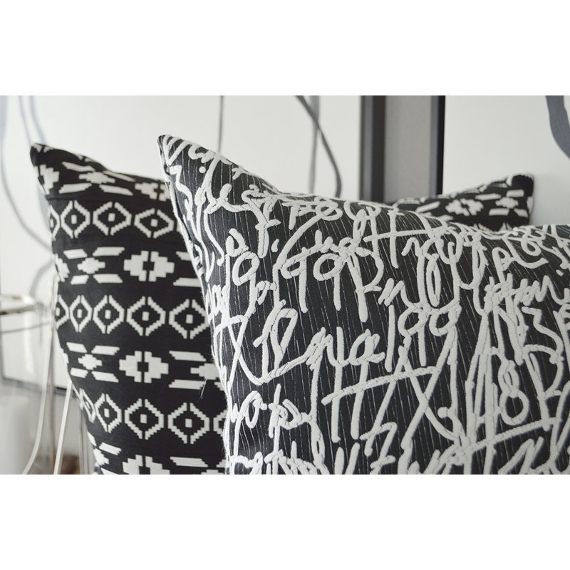 Lightning Pillow Cover & Insert, Square 36"