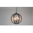 Black 4 - Light Globe Orb Globe Chandelier