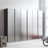 96" X 72" 20" Metallic Grey Garage Cabinet . Soft Closing Doors & Drawers For Reduced Noise. Wall Mounted To Maximize Space. Extra Deep Storage Larger Items. Water Heat Furniture. Stain Scratch