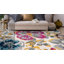 Tapis rose / jaune / crème Reber-7276444