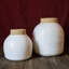 Vase de table en porcelaine blanche-10858783