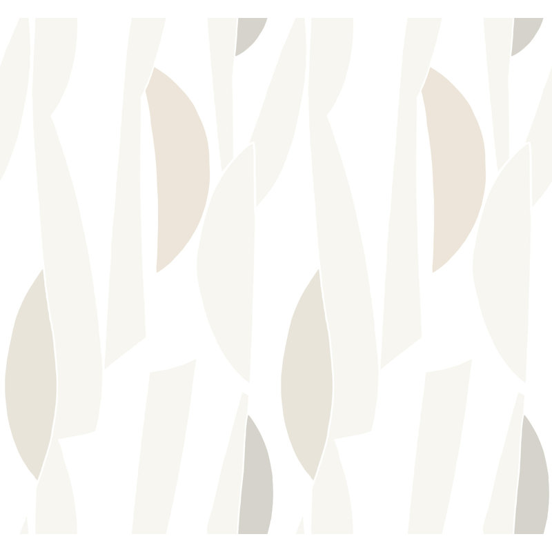 Papier peint Balance Jewel, Blanc