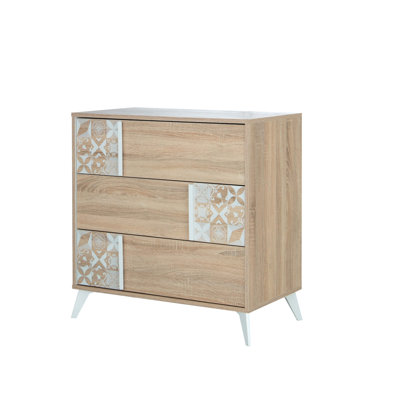 Commode 3 tiroirs L 31,91 po Larson