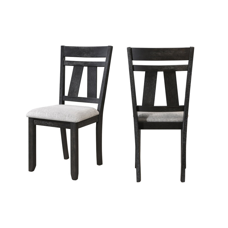 Ensemble 2 pièces de chaises de salle à manger style chalet
