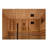 Dynamic Saunas Copenhagen 3 - Person Bluetooth Compatible Traditional Steam Sauna in Cedar