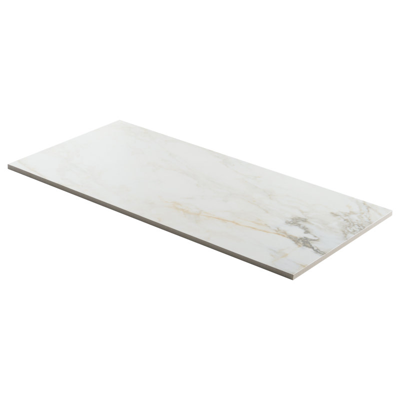 Calacatta Macchia 12X24. Marble Look Matte Porcelain Floor And Wall Tile