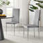 Keensburg Luxury Velvet Modern Tall Back Dining Chairs with Metal Legs & Diamond Stitching-1959378719-1959378708