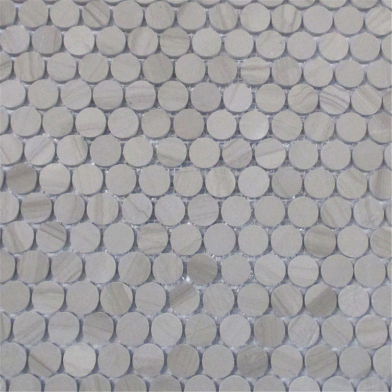 Athens Grey Marble 12 in. x 11 in. Marble Tile