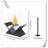 Tabletop Fire Tabletop Fireplace with Flame Guard