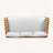 Acacia Wood Daybed with Classic Slat Paneling-142179234