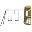 Duell Freeport Park Solid Wood Swing Set with Swing(s) , 1 Slide(s)-1034478622