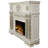 59 Inch Classical Electric Fireplace, Carved, Remote-1321317277