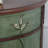 Multifunctional Half-Circle Wooden Accent Cabinet-109073114