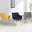 Chorlton 45cm H Velvet Upholstered Armchair-1514806825