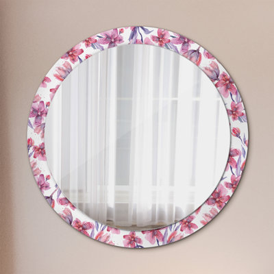 Huldar Glass Flat Wall Mirror