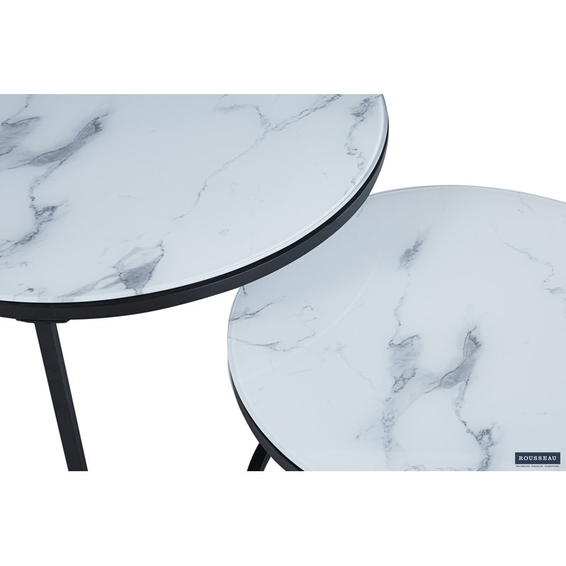 Bettzy Frame Coffee Table, White