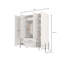 Bertillo Manufactured Wood Wardrobe