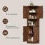 Armoire de coin Farmhouse pour le salon, la cuisine et la salle de lavage-1083641151