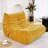 Bean bag Chair with button tufted back-1016822133