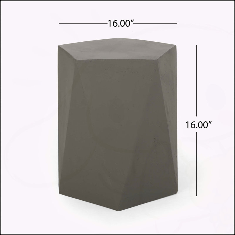 Table d'appoint APOLLO, Gris clair