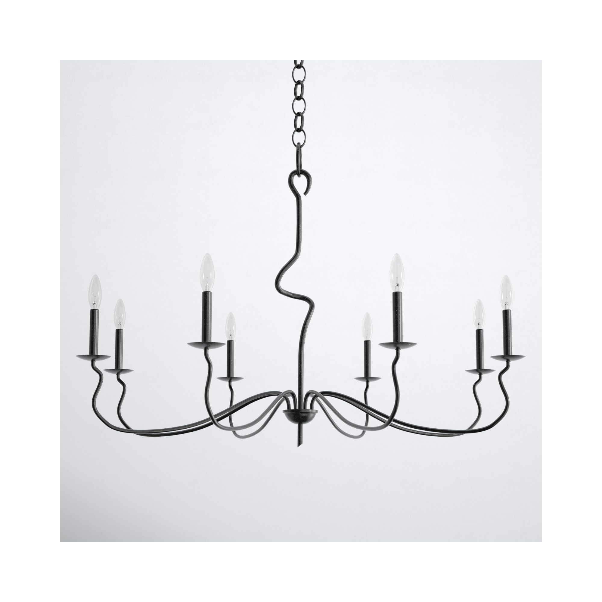 Ardi 8 - Light Metal Dimmable Chandelier